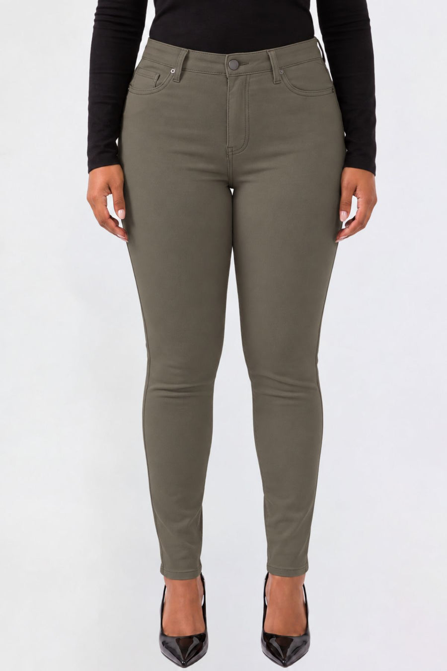 Junior Plus Size Hyperstretch Skinny Pants, Pack of 6