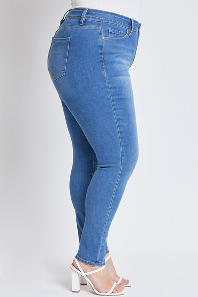 Plus Basic High-Rise Skinny Jean Made With Recycled Fibers , Pack Of 6
