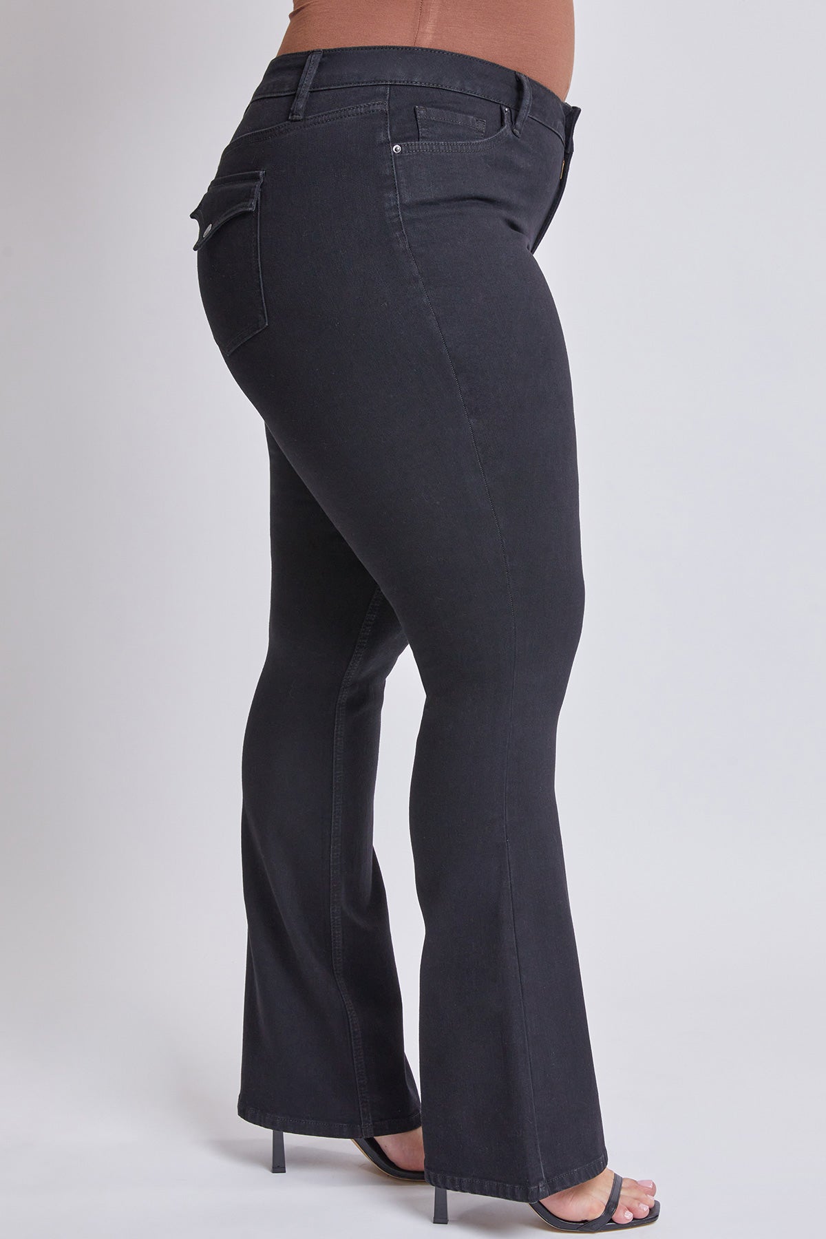 Missy Plus Size Sustainable Mid Rise Boot Cut Jeans