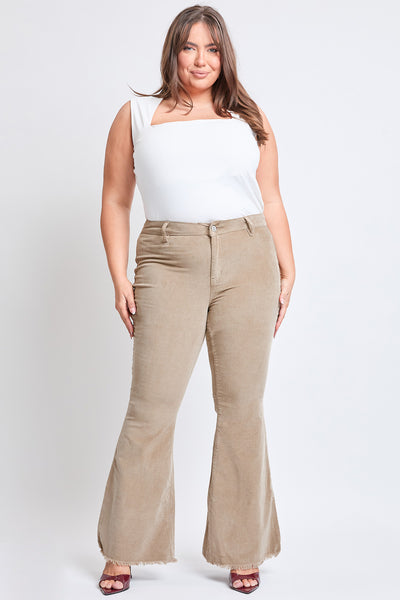 Junior Plus Size Chloe Tube Corduroy Flare , Pack Of 6