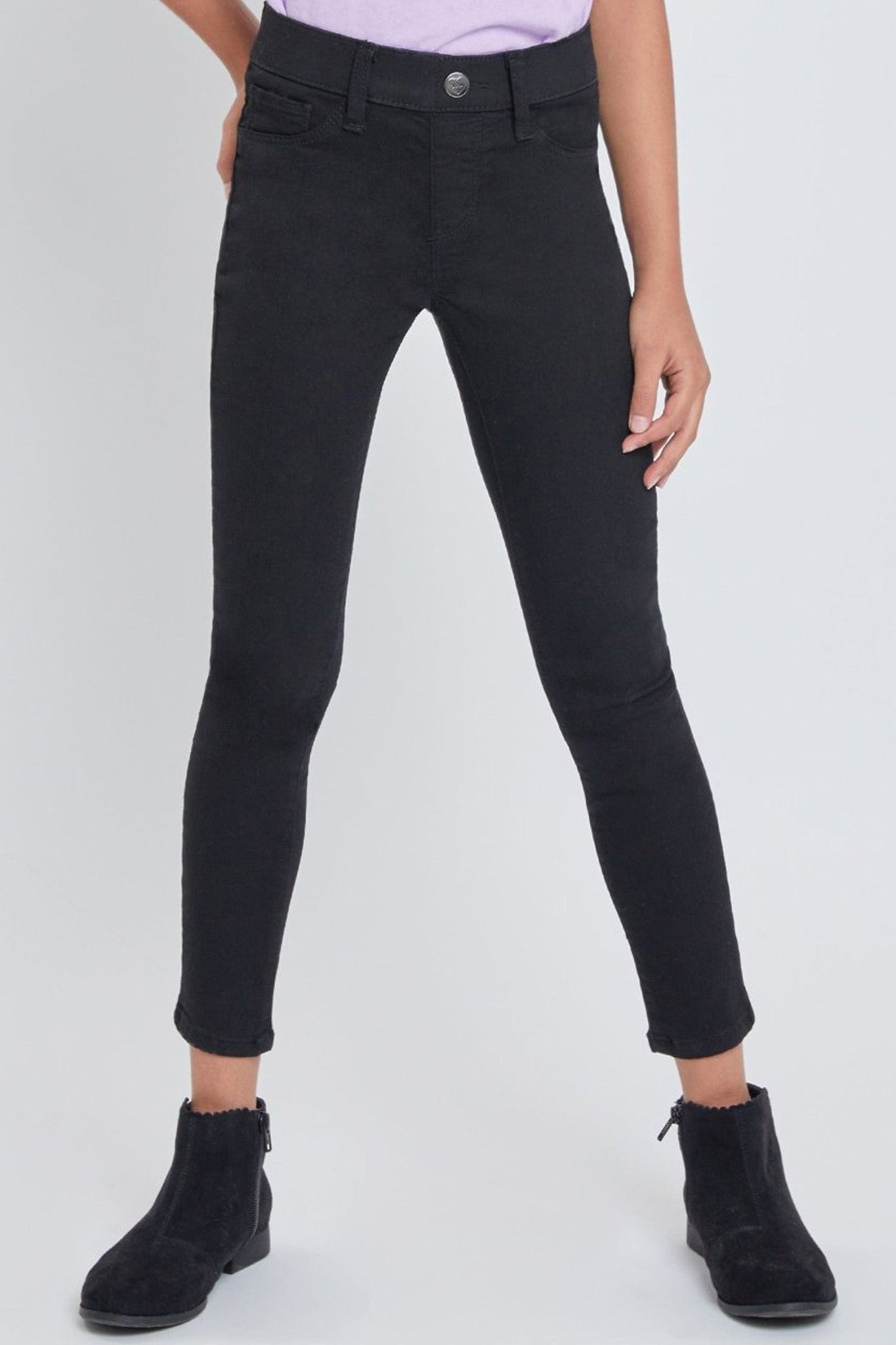Girls Pull On Skinny Jeans, Pack of 12
