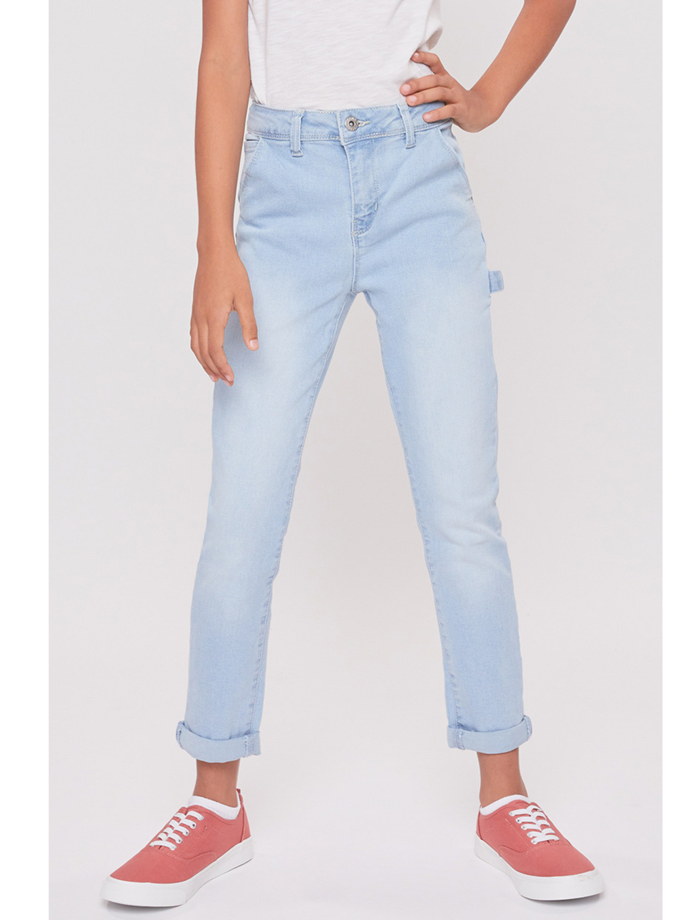 Selvedge Jeans Folding Jean Cuffs 15 Fold Hem Broken Royalty-Free