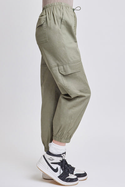Girls Parachute Cargo pocket Jogger W/Elastic Wst, Pack of 6
