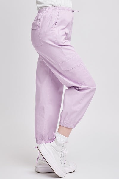 Girls Parachute Cargo pocket Jogger W/Elastic Wst, Pack of 6