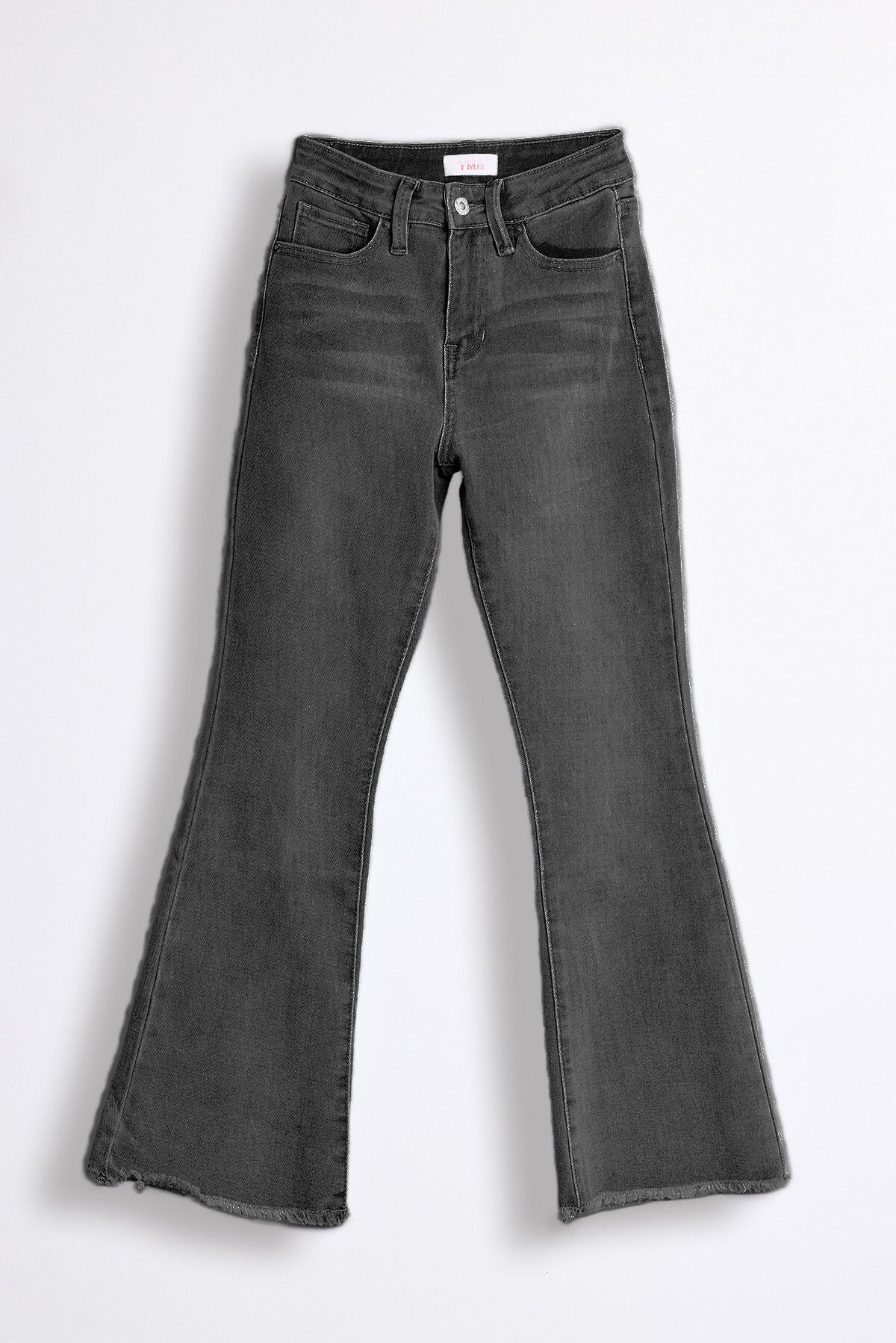 Girls Frey Hem Flare Jeans, Pack of 12