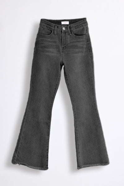 Girls Frey Hem Flare Jeans, Pack of 12