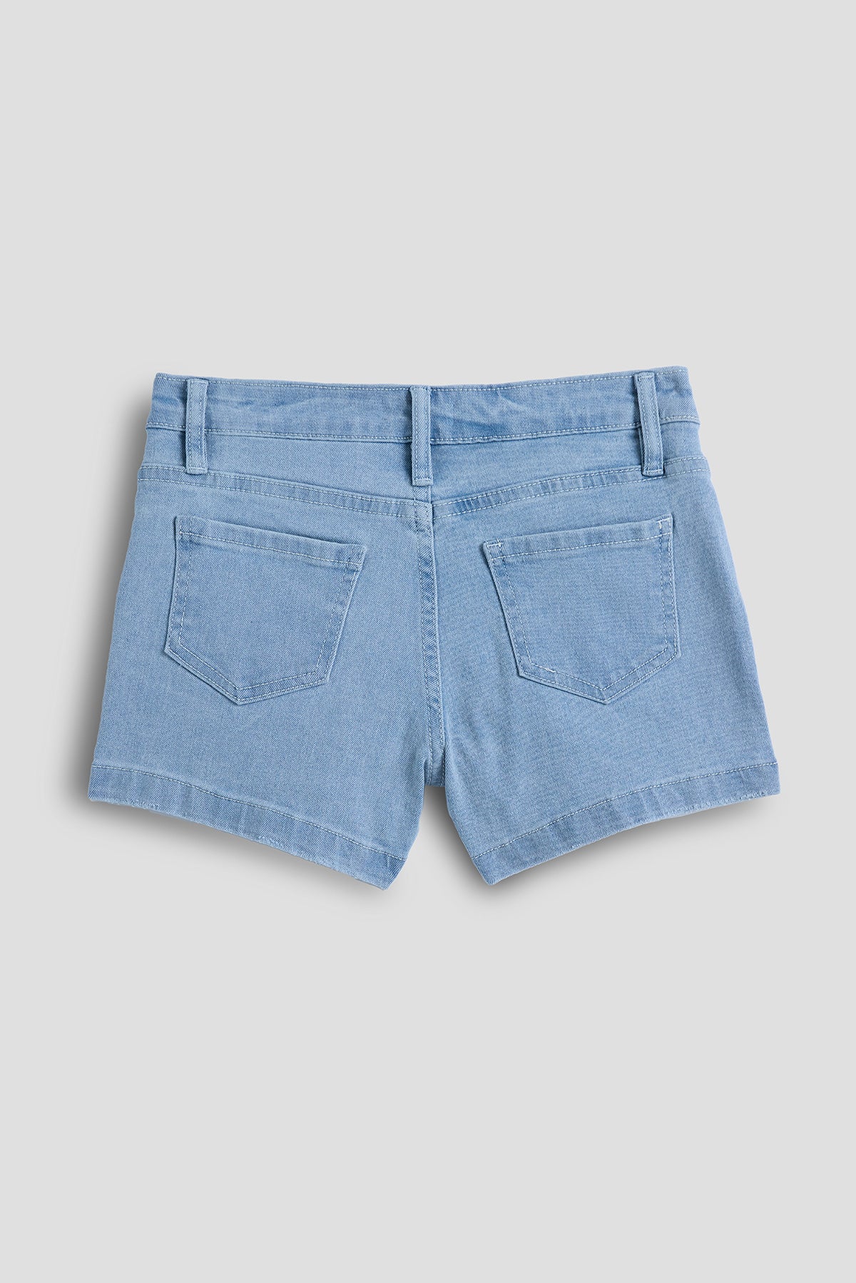 Girls Asymmetrical Denim Skort, Pack of 12