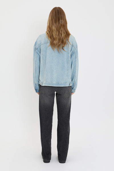 Oversized Boyfriend Denim Jacket , Pack Of 6