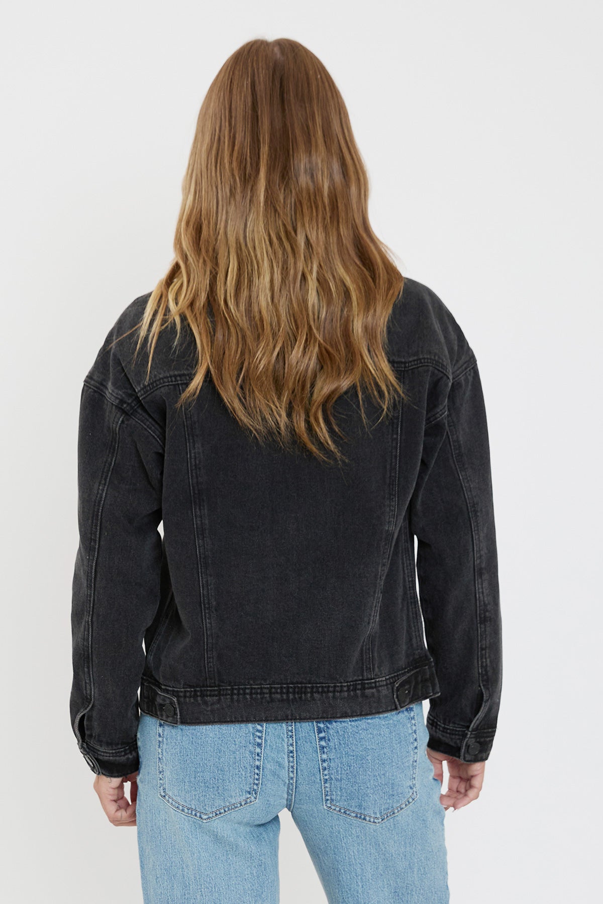Oversized Boyfriend Denim Jacket , Pack Of 6
