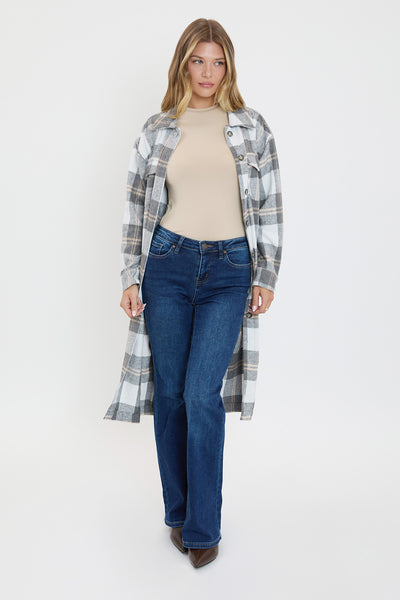 Plaid Shacket Duster, Pack of 6