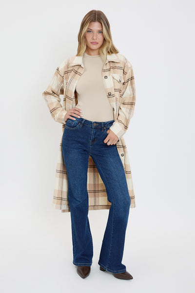 Plaid Shacket Duster, Pack of 6
