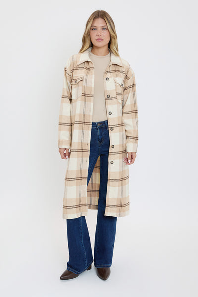 Plaid Shacket Duster, Pack of 6