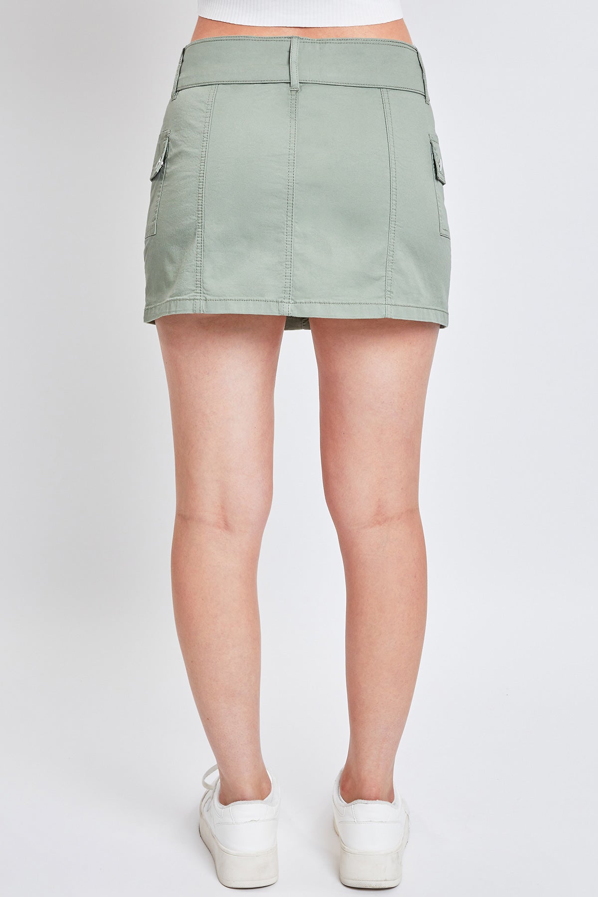 Junior Belted Mini Cargo Skirt, pack of 12