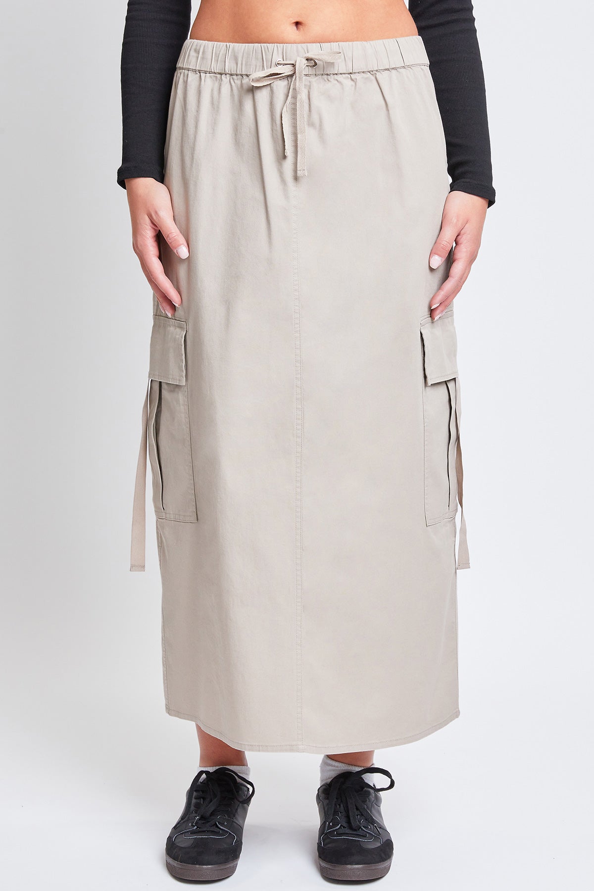 Junior Poplin Maxi Drawcord Cargo Skirt, Pack Of 6