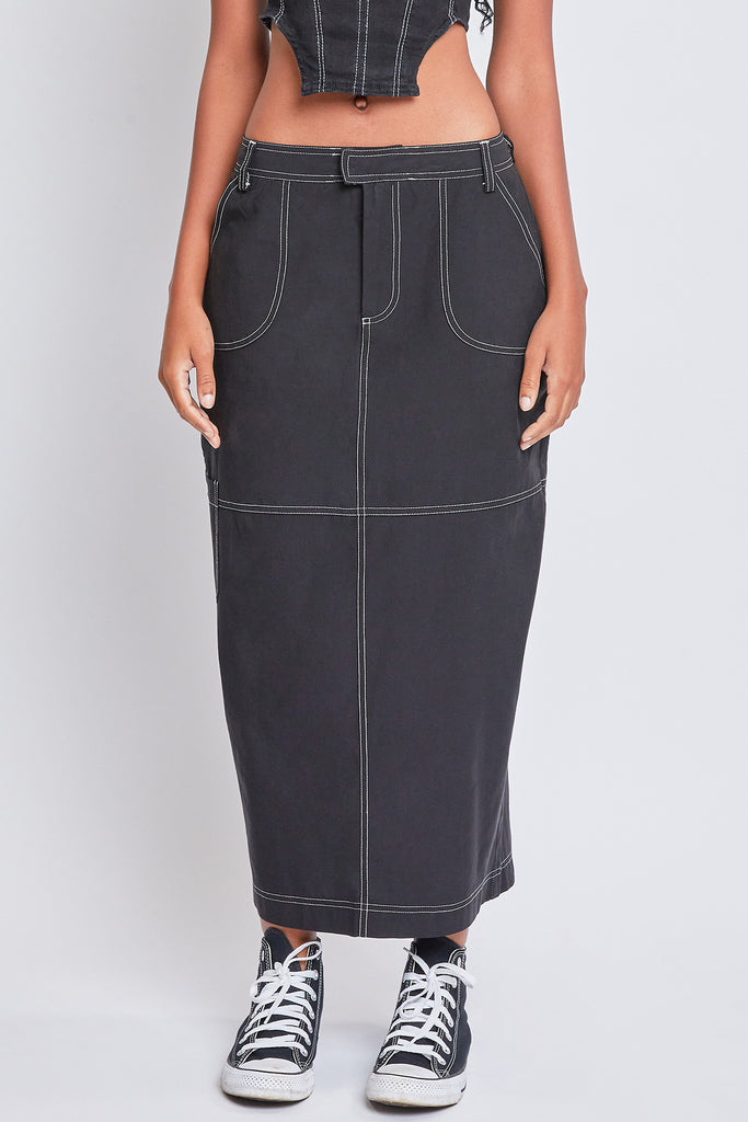 【EEUN】Hidden Cotton Cargo Skirt Cotton Terry Cargo Skirt – Red Door Boutique