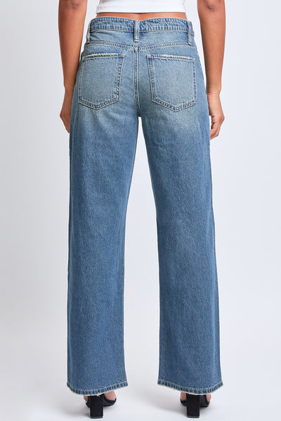 Junior High Rise Relaxed Wide Leg Light Weight Rigid Jeans, Pack of 12