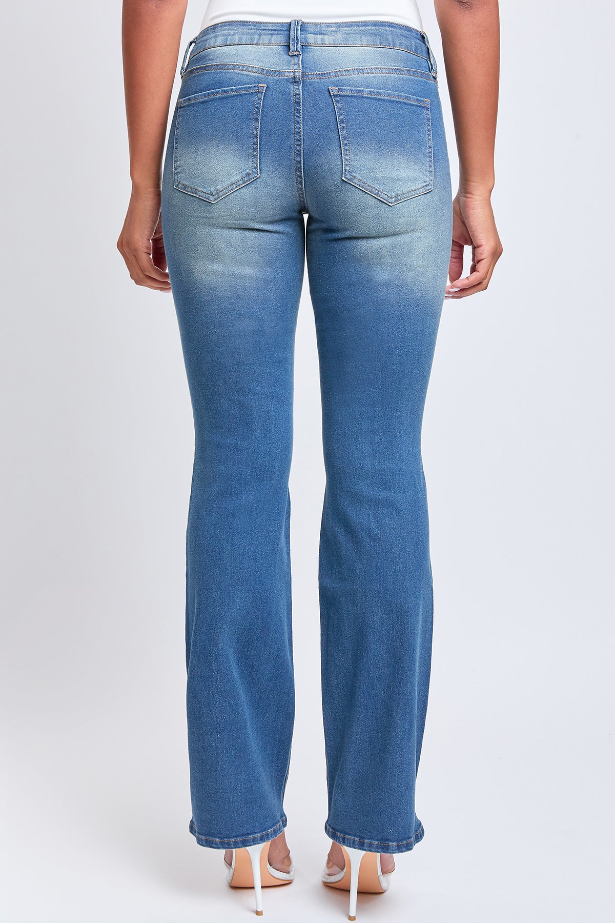 Junior Basic Low Rise Bootcut Jeans, Pack of 12