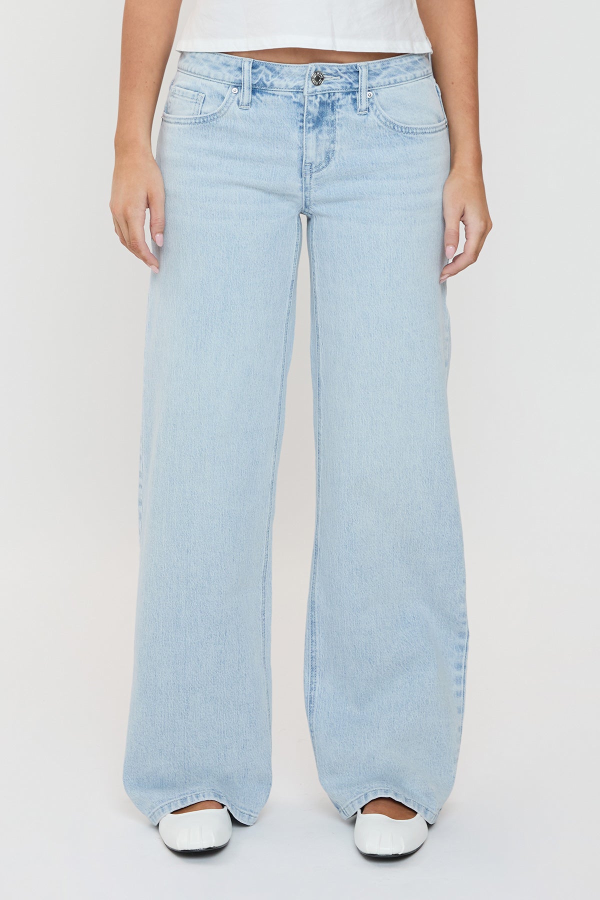 Low Rise Brittany Wide Leg Jeans , Pack of 12