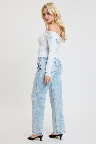 Low Rise Brittany Wide Leg Jeans , Pack of 12