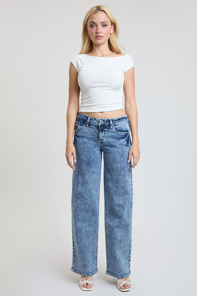 Low Rise Brittany Wide Leg Jeans , Pack of 12