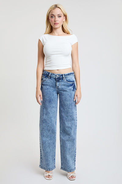 Low Rise Brittany Wide Leg Jeans , Pack of 12