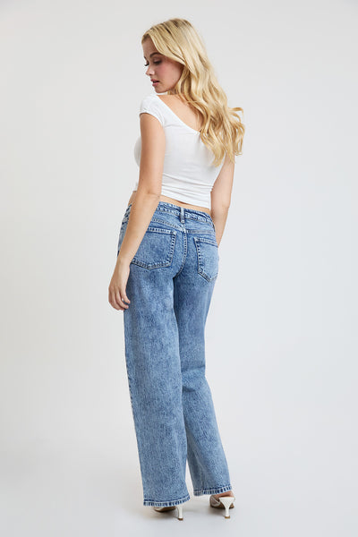 Low Rise Brittany Wide Leg Jeans , Pack of 12