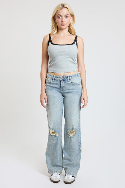 Low Rise Brittany Wide Leg Jeans , Pack of 12