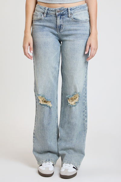 Low Rise Brittany Wide Leg Jeans , Pack of 12