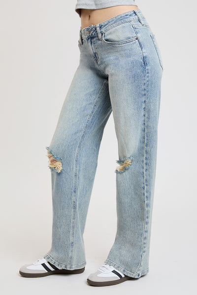 Low Rise Brittany Wide Leg Jeans , Pack of 12