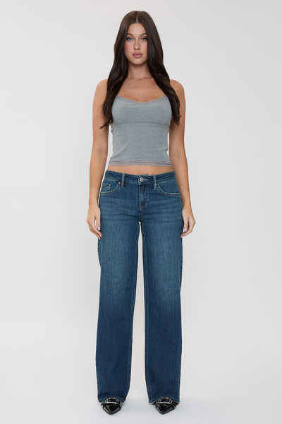 Low Rise Brittany Wide Leg Jeans , Pack of 12