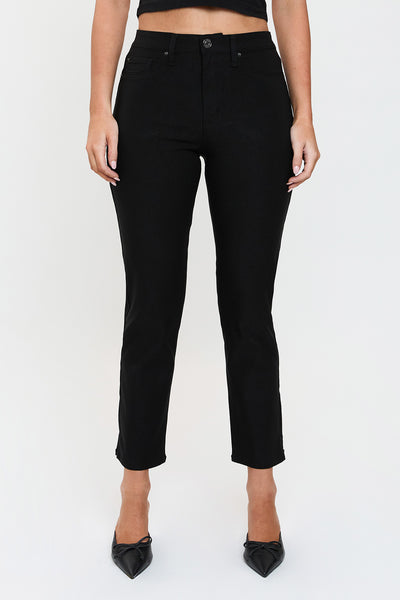 High Rise Hyperstretch Cropped Straight Pants, Pack of 6