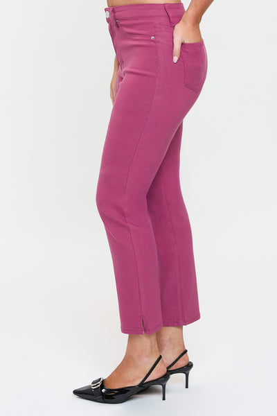 High Rise Hyperstretch Cropped Straight Pants, Pack of 6