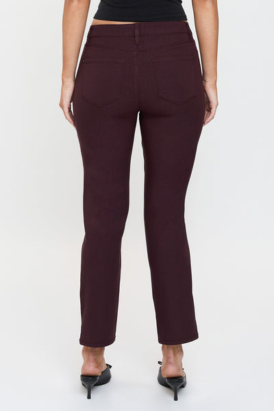 High Rise Hyperstretch Cropped Straight Pants, Pack of 6