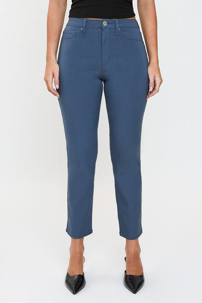 High Rise Hyperstretch Cropped Straight Pants, Pack of 6