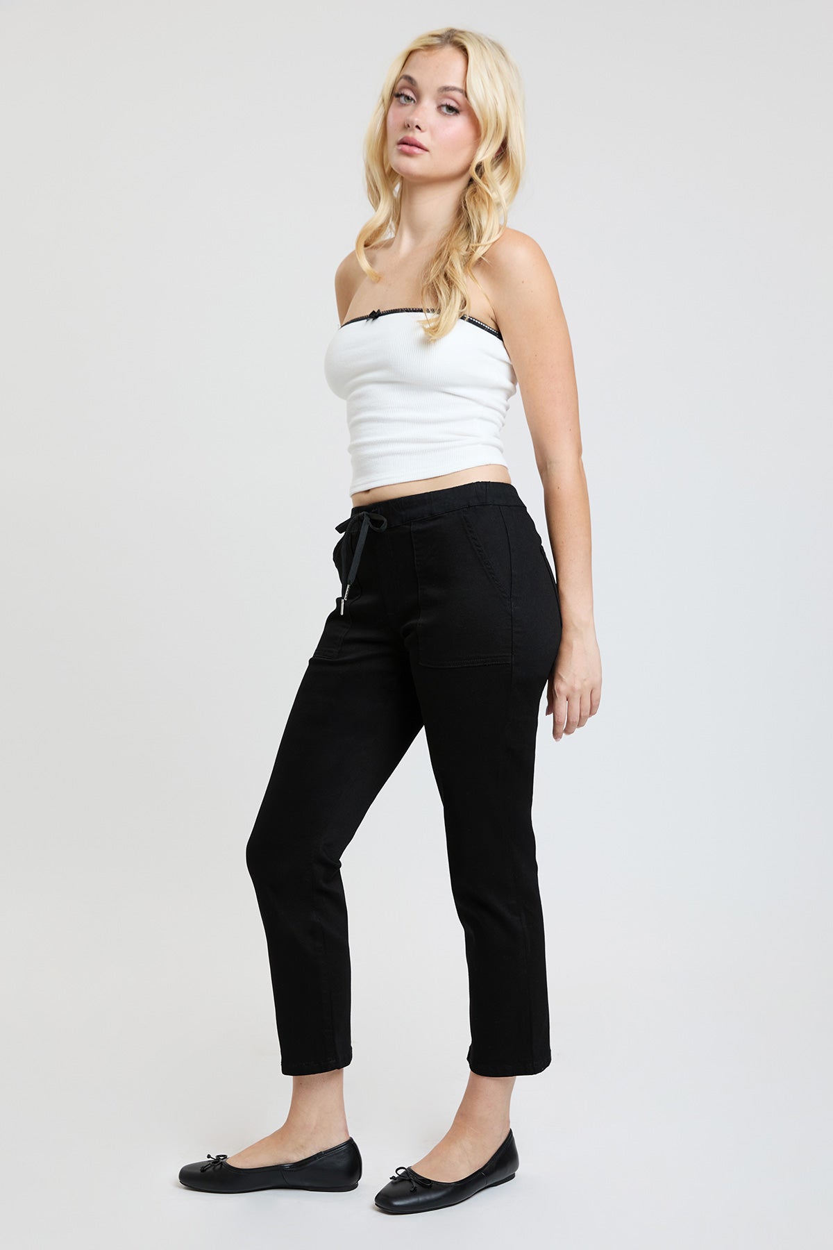 High Rise Pull On Straight Leg Jogger, Pack of 6
