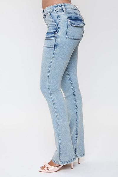 Low Rise Porkchop Pocket Bootcut Jeans, Pack of 12