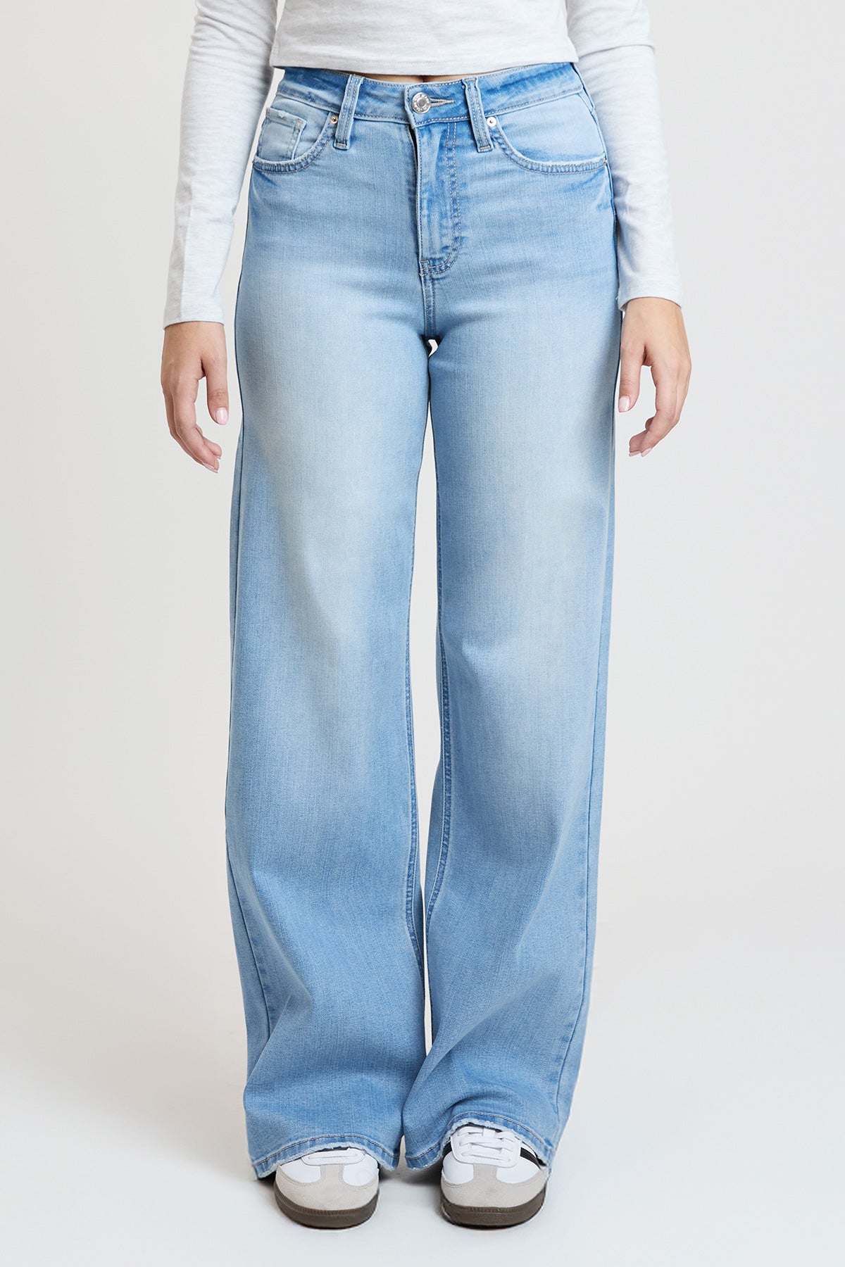 High Rise Super Soft Wide Leg Jeans, Pack of 12