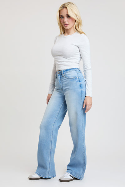 High Rise Super Soft Wide Leg Jeans, Pack of 12