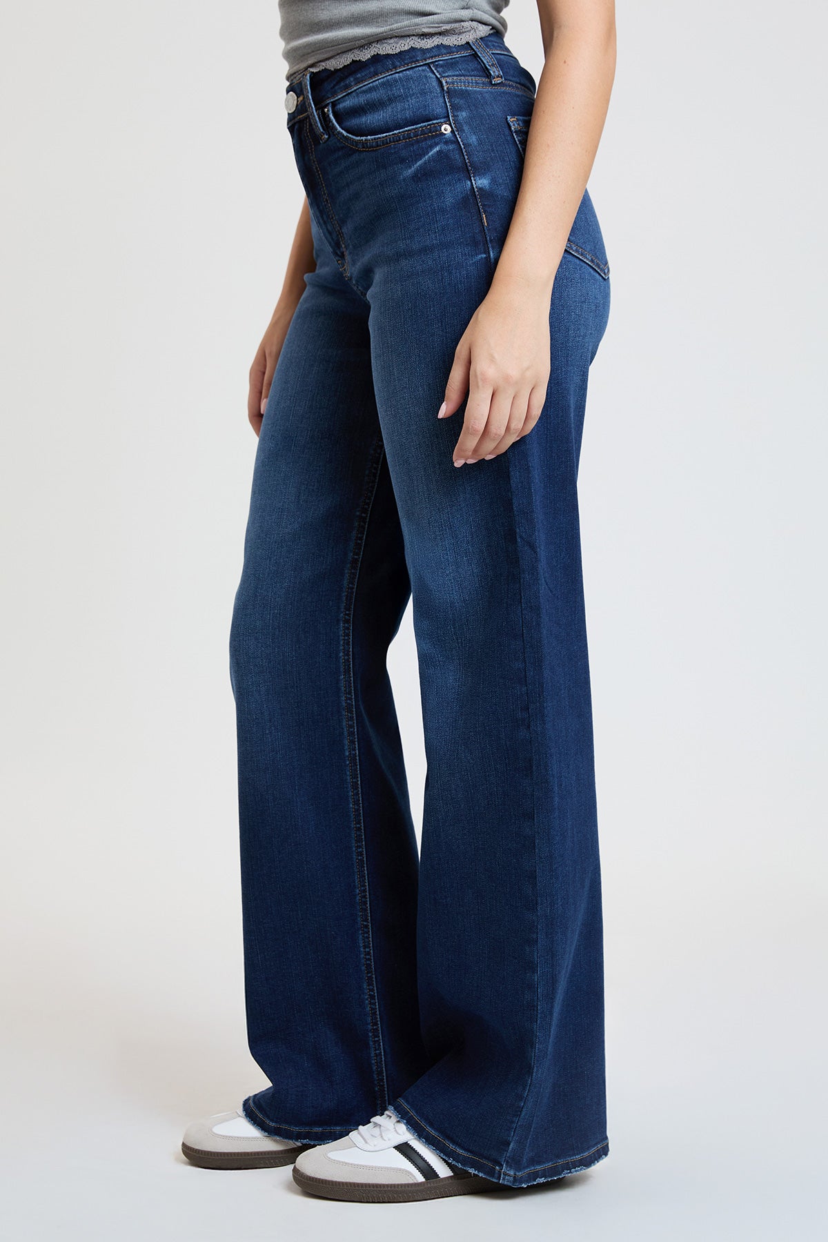 High Rise Super Soft Wide Leg Jeans, Pack of 12