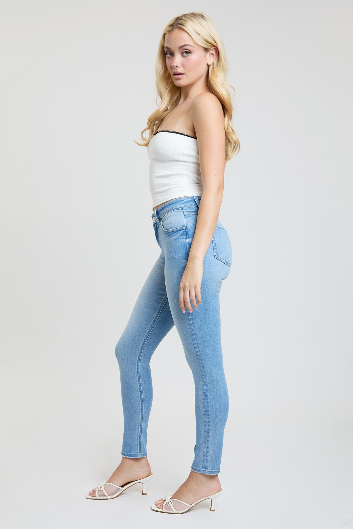 Mid Rise Super Soft Skinny Jeans, Pack of 12