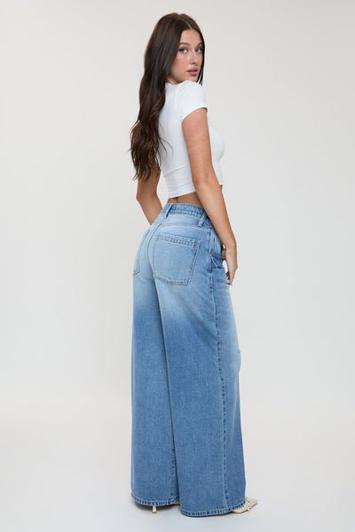 Billie Relaxed Rise Baggy Wide Leg Jeans, Pack of 12