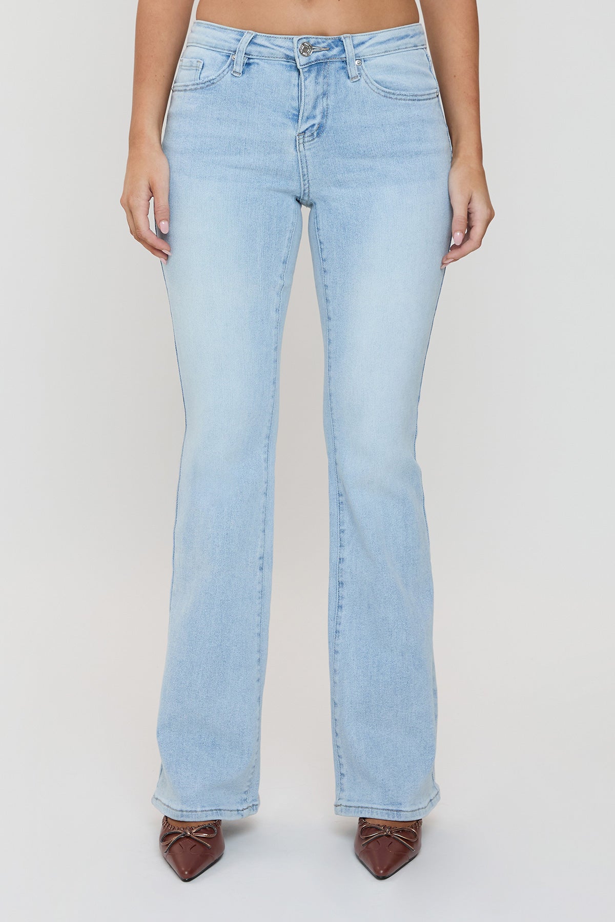 Taylor Mid Rise Flare Jeans, Pack of 12