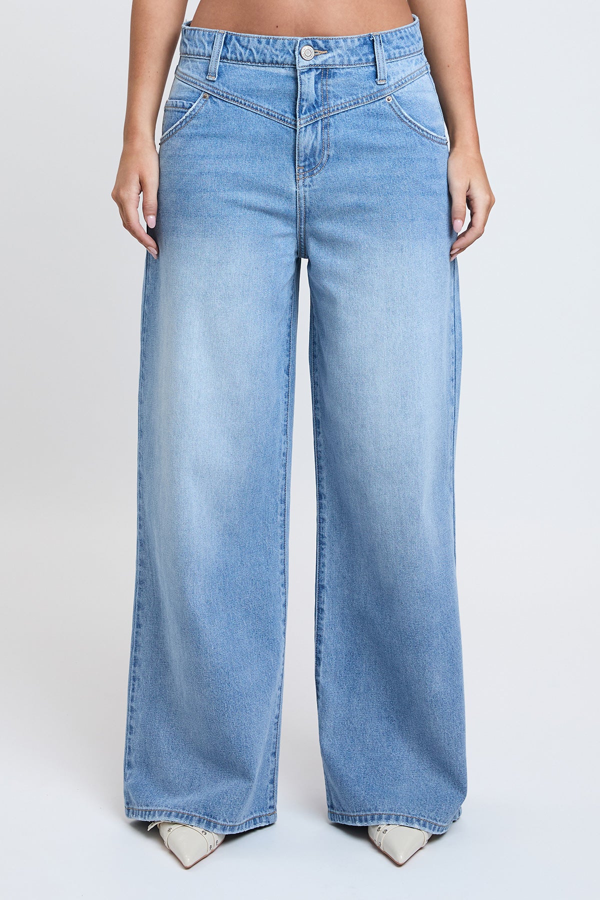 Billie Relaxed Extra Baggy Wide Leg Jeans, Pack of 12