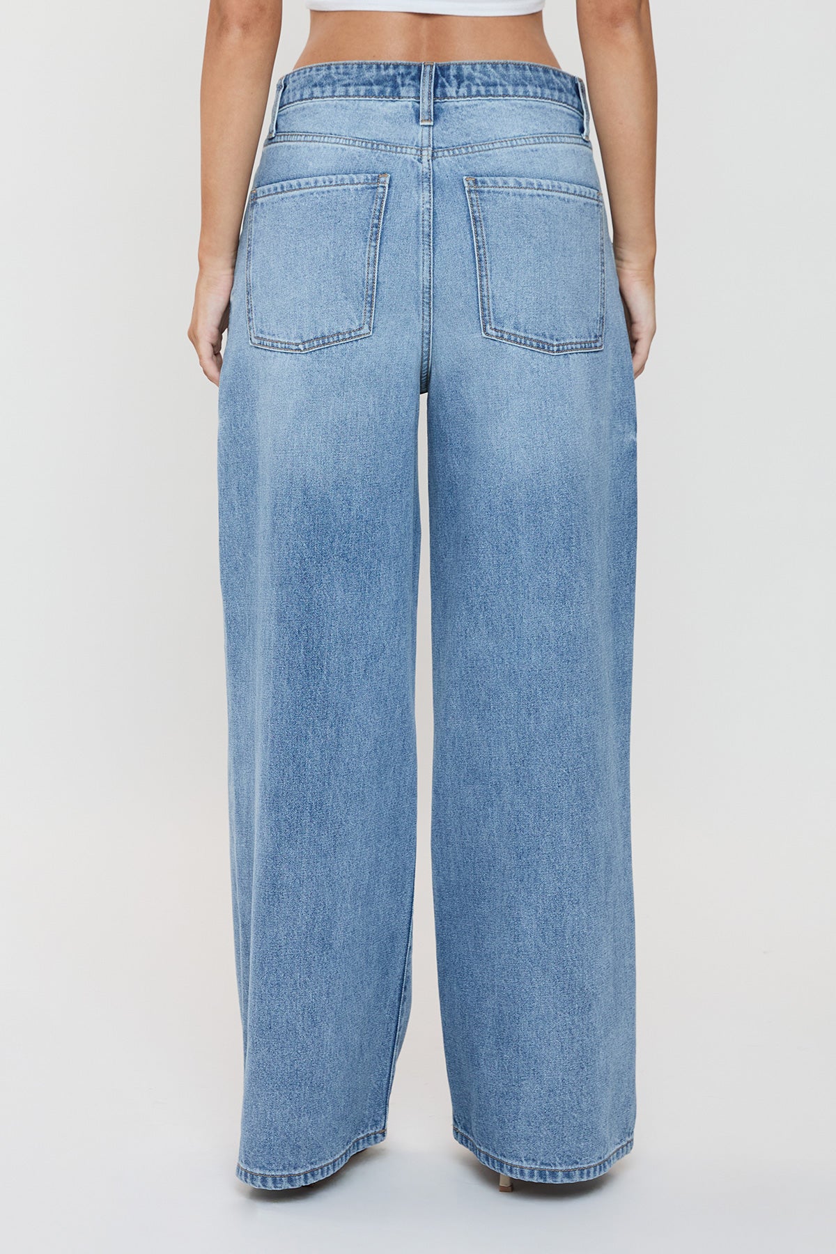 Billie Relaxed Extra Baggy Wide Leg Jeans, Pack of 12