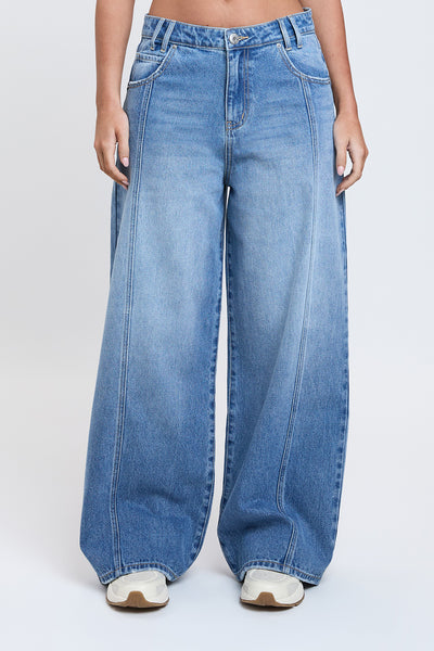 Relaxed Extra Baggy Wide Leg Jean, Pack of 12