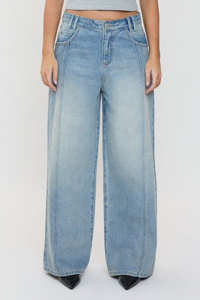 Relaxed Extra Baggy Wide Leg Jean, Pack of 12