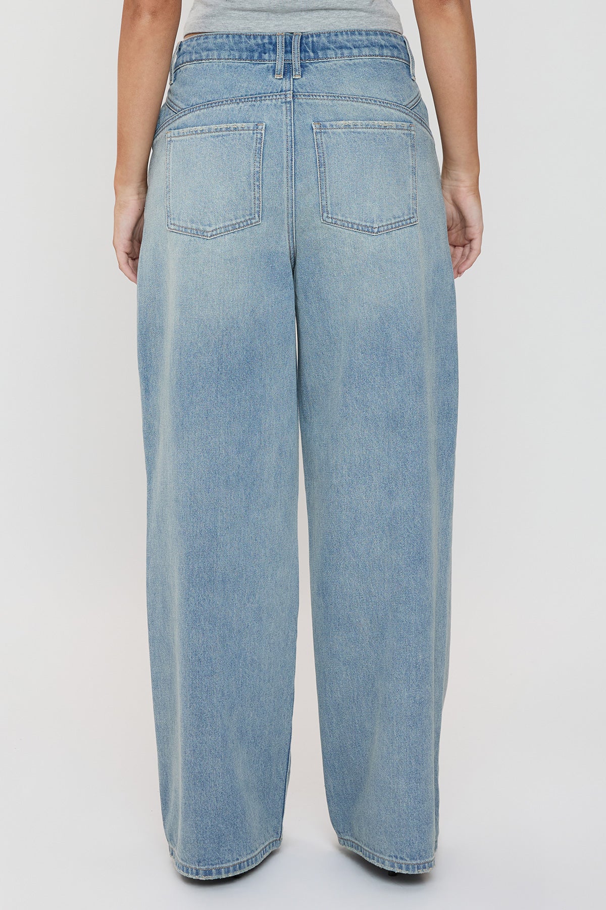 Relaxed Extra Baggy Wide Leg Jean, Pack of 12