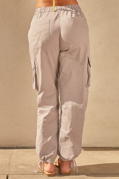 Junior Mid Rise Pull On Cargo Pants, Pack of 6