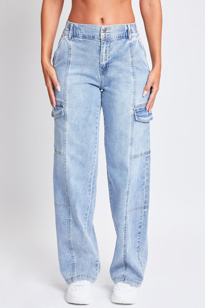 Junior Straight Cargo Jeans, Pack of 6