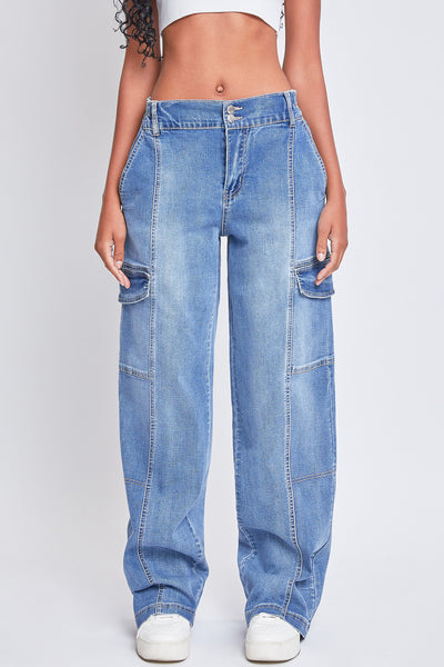Junior Straight Cargo Jeans, Pack of 6